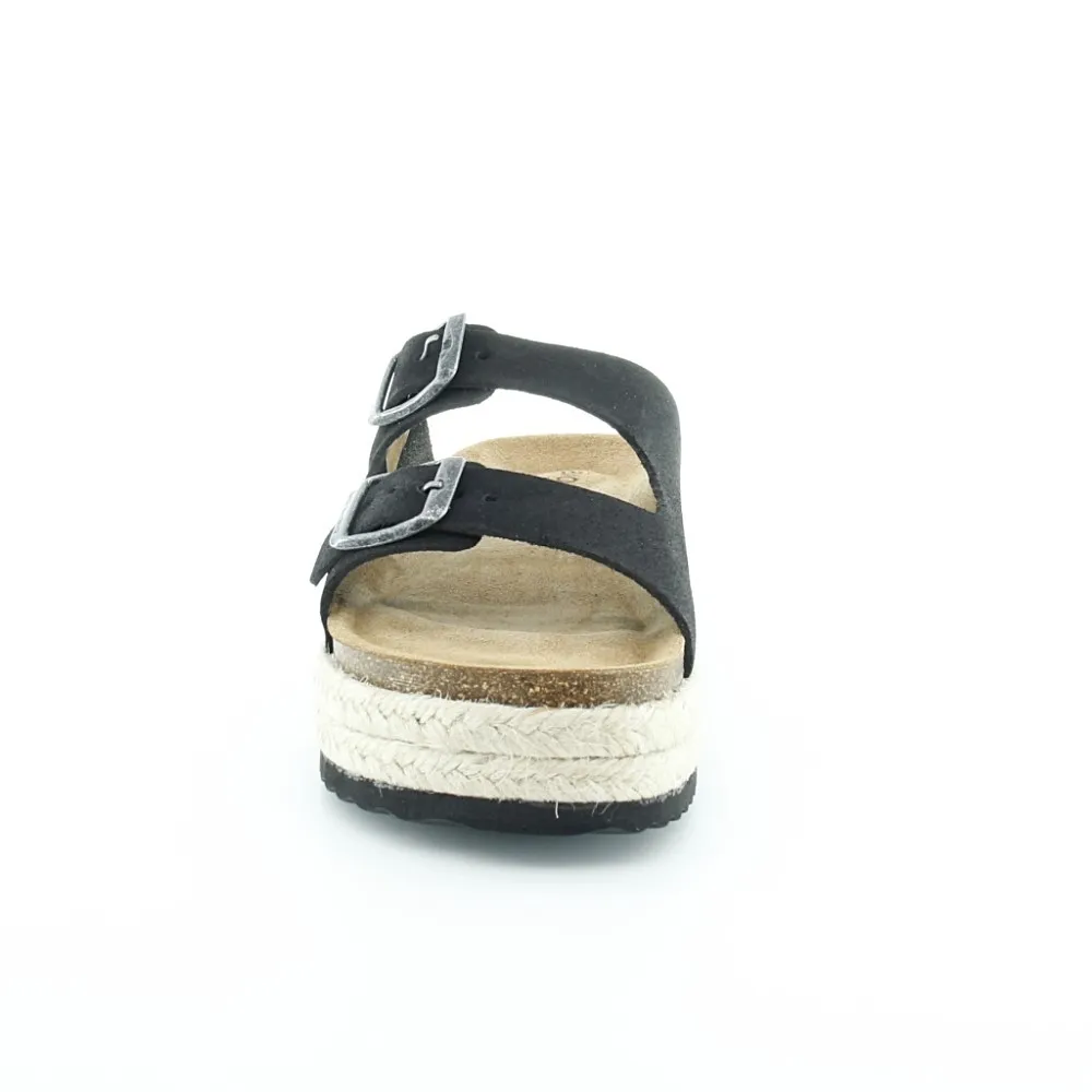 Chanclas de plataforma Bio-Bio Zenea Negro