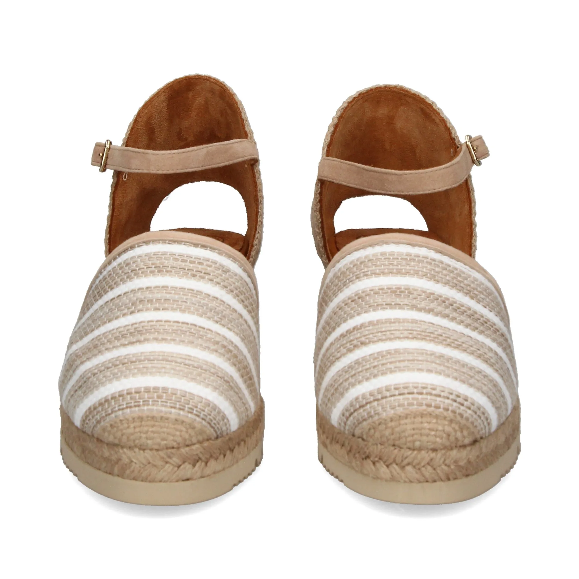 UNISA Zapatos cuña NATUR/SKI